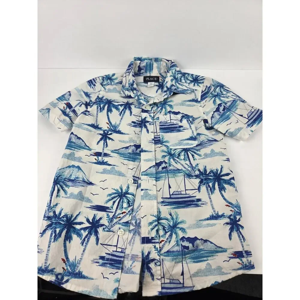 Lot of 10 boys shirts size 5/6 - 7/8. Abercrombie, Children’s Place & Primark